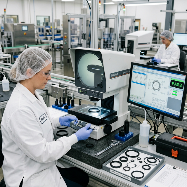 Precision measurement and quality testing laboratory - Sesma Seals